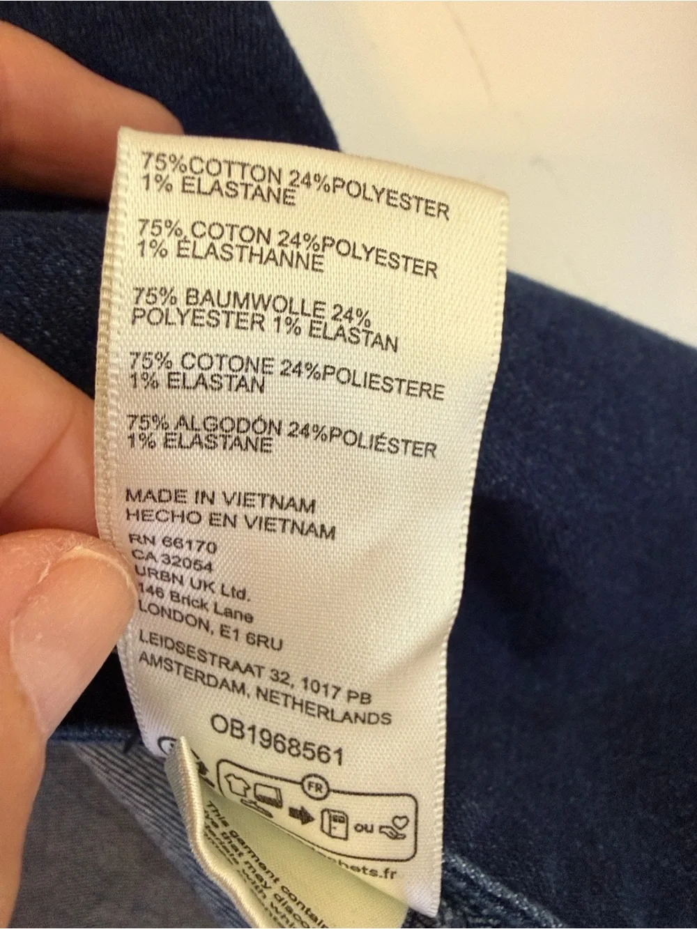 Free People Salome Denim Vest NWOT